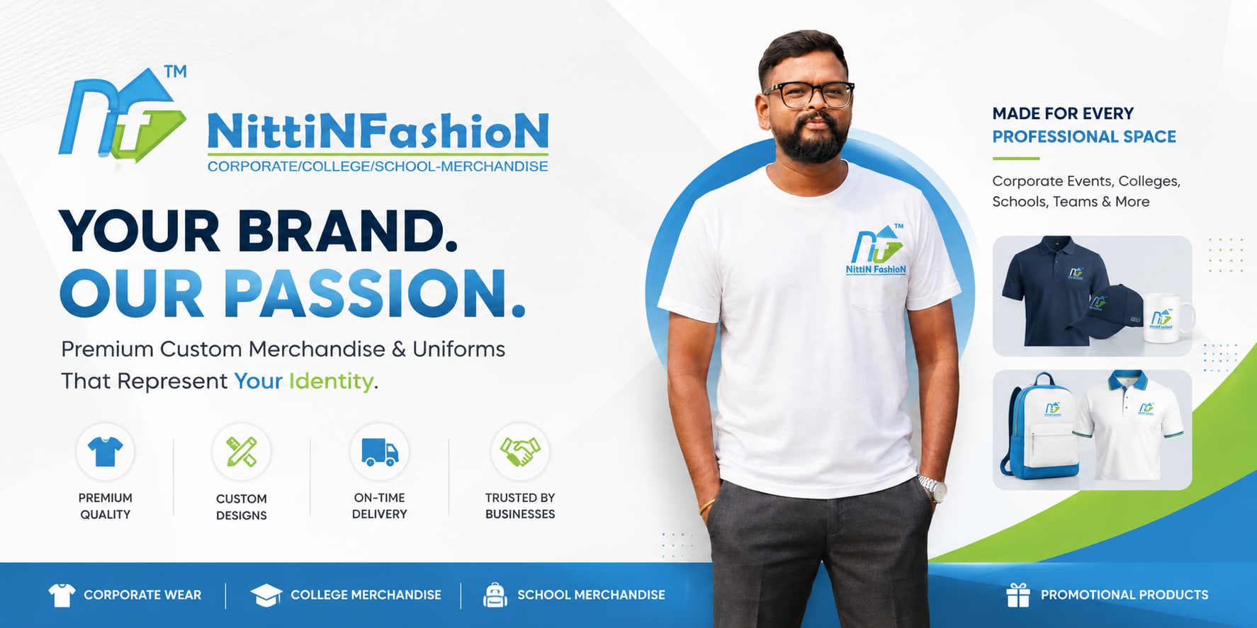 Your brand, our passion — Nittin Fashion