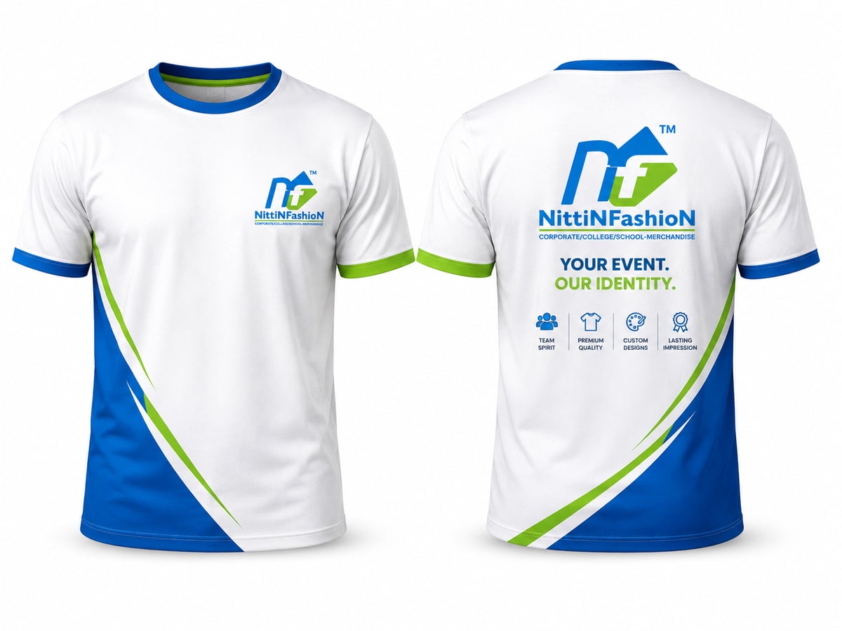 Event T-Shirts — Nittin Fashion branded event tee